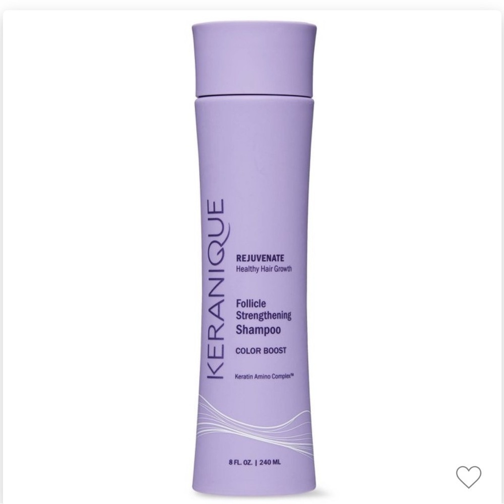 NWT Keranique Color Boost Follicle Strengthening Shampoo- Size 8 fl oz (240 ml)